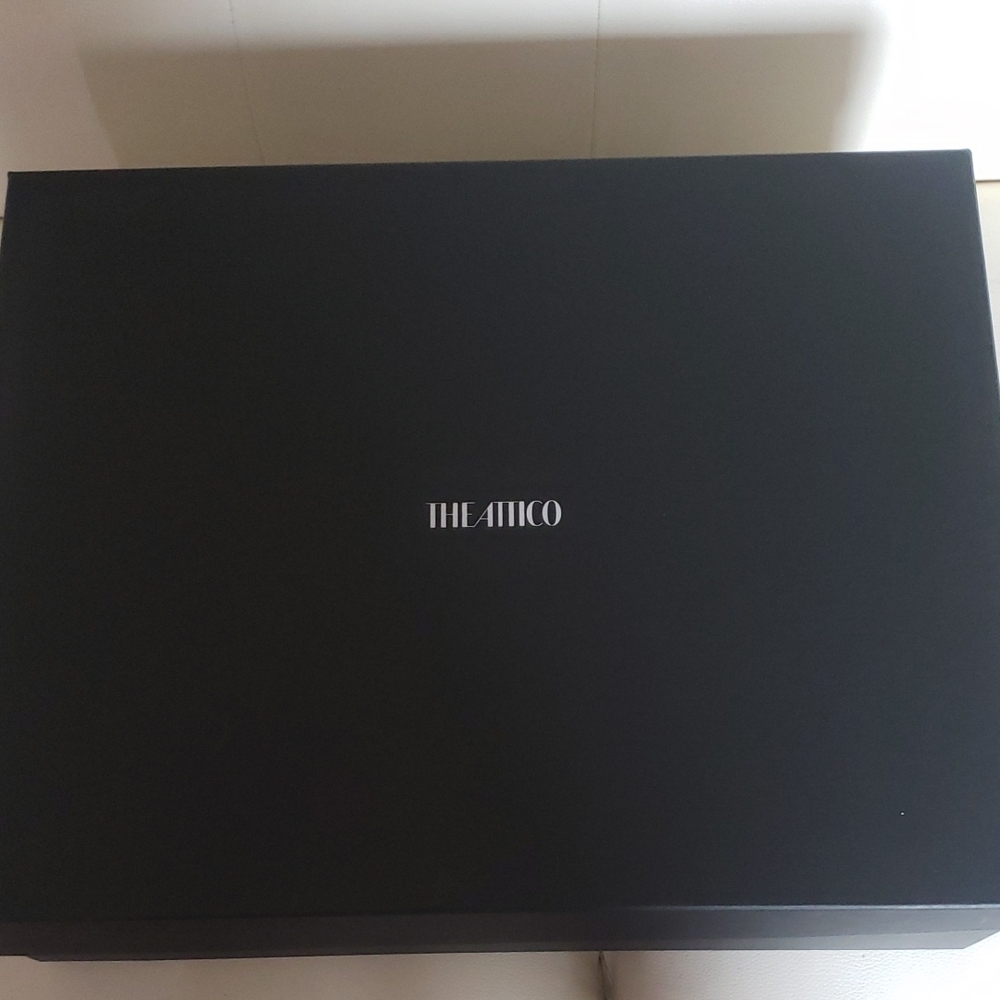 Attico Robin Boots in Black Brand New in Box
